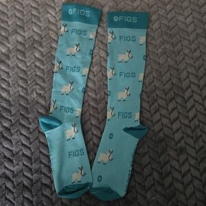 New Figs Llama Compression Socks Size M